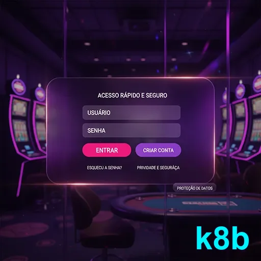 Tela de ajuda da k8b com suporte objetivo e seguro